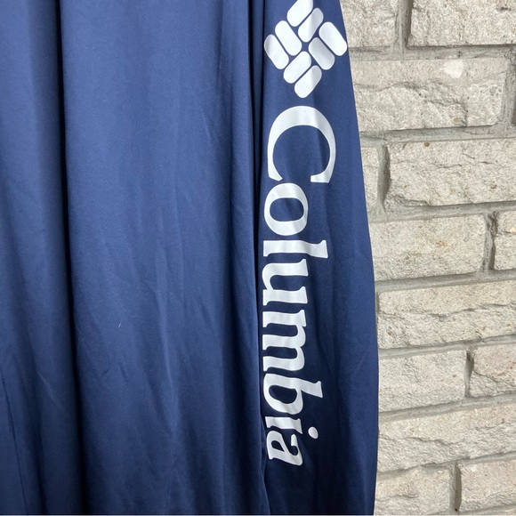 Columbia Men's Long Sleeve Shirt - Deep Blue - Picture 3 of 5